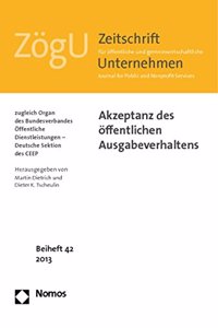 Akzeptanz Des Offentlichen Ausgabeverhaltens