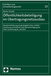 Offentlichkeitsbeteiligung Im Ubertragungsnetzausbau