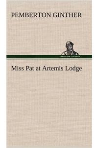 Miss Pat at Artemis Lodge