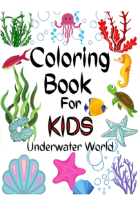 Sea Life Coloring Book for Kids