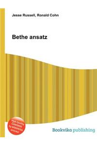 Bethe Ansatz