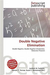 Double Negative Elimination