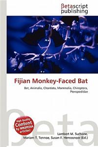 Fijian Monkey-Faced Bat