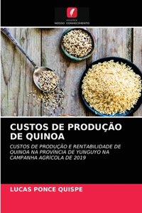 Custos de Produção de Quinoa