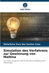 Simulation des Verfahrens zur Gewinnung von Maltina