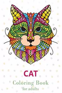 Cat Coloring Book for Adults