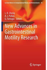 New Advances in Gastrointestinal Motility Research