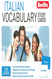 Italian Vocabulary Study Cards