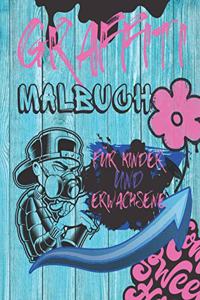 Graffiti Malbuch Für Kinder Und Erwachsene