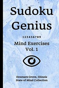 Sudoku Genius Mind Exercises Volume 1