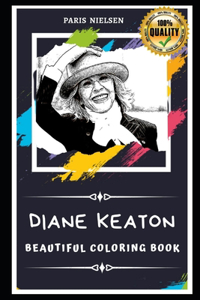 Diane Keaton Beautiful Coloring Book