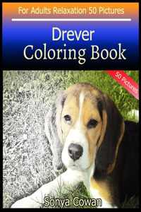 Drever Coloring Book For Adults Relaxation 50 pictures