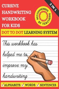 Cursive Handwriting Workbook For Kids