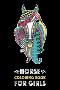 Horse Coloring Book For Girls