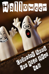 Halloween Coloring Book for Kids Ages 4-8