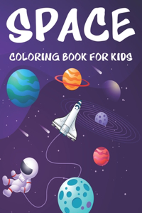 Space Coloring Book For Kids