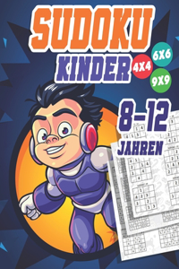 Sudoku Kinder 8-12 Jahren