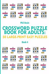 Crossword Puzzle Book for Adults