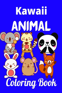 Kawaii Animal Coloring Book