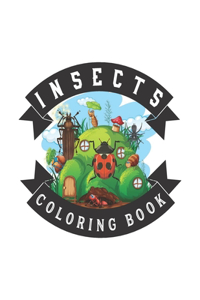 Insects Coloring Book