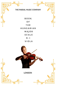 Book of the Hungarian Major Scale N-1 Viola