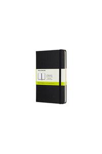 MEDIUM PLAIN HARDCOVER NOTEBOOK BLACK