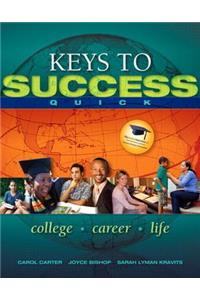 Keys to Success Quick Plus New Mylab Student Success with Pearson Etext -- Access Card Package