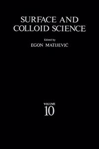 Surface and Colloid Science