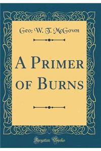 A Primer of Burns (Classic Reprint)