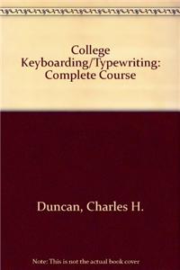 College Keyboarding/Typewriting
