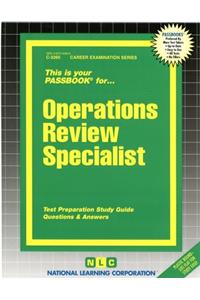 Operations Review Specialist: Passbooks Study Guide