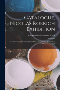 Catalogue, Nicolas Roerich Exhibition