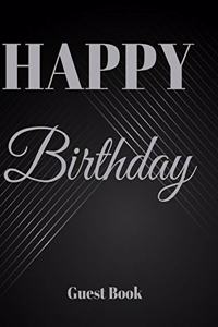 Birthday Guest Book