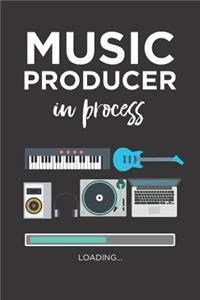 Music Producer in process