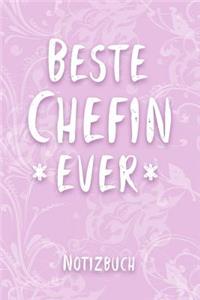 Beste Chefin Ever Notizbuch