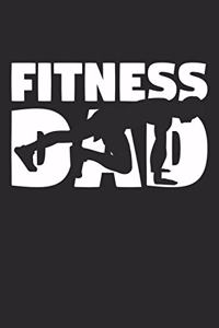 Dad Fitness Notebook - Fitness Dad - Fitness Training Journal - Gift for Fisherman - Fitness Diary