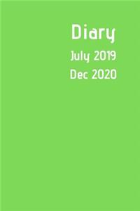 Diary July 2019 Dec 2020