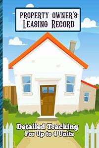 Property Owner's Leasing Record