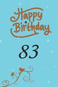 Happy birthday 83