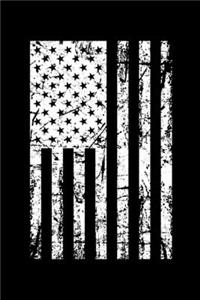 American Flag Notebook