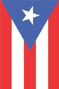 Puerto Rico Travel Journal - Puerto Rico Flag Notebook - Puerto Rican Flag Book