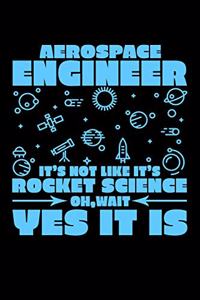 Aerospace Engineer It's Not Rocket Science Oh, Wait Yes It Is