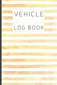 Vehicle Mileage Log Book