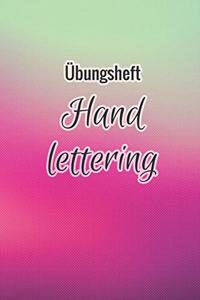 Übungsheft Handlettering