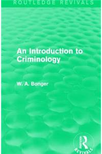 Introduction to Criminology (Routledge Revivals)