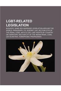 Lgbt-Related Legislation
