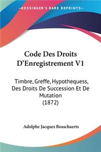 Code Des Droits D'Enregistrement V1