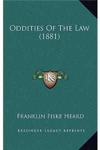Oddities of the Law (1881)
