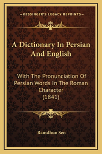 A Dictionary In Persian And English
