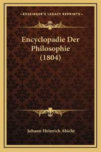 Encyclopadie Der Philosophie (1804)
